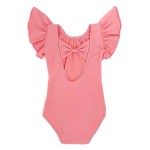 芭蕾舞连体衣生产厂家-可定制夏季荷叶袖结背