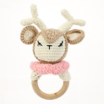 婴儿摇铃供应商-儿童动物钩针摇铃音乐