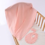 襁褓套装工厂-波西米亚复古彩虹襁褓头带套装