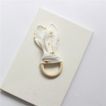 木质磨牙器生产厂家-木质感官训练手环玩具