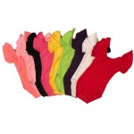 芭蕾舞连体衣生产厂家-可定制夏季荷叶袖结背