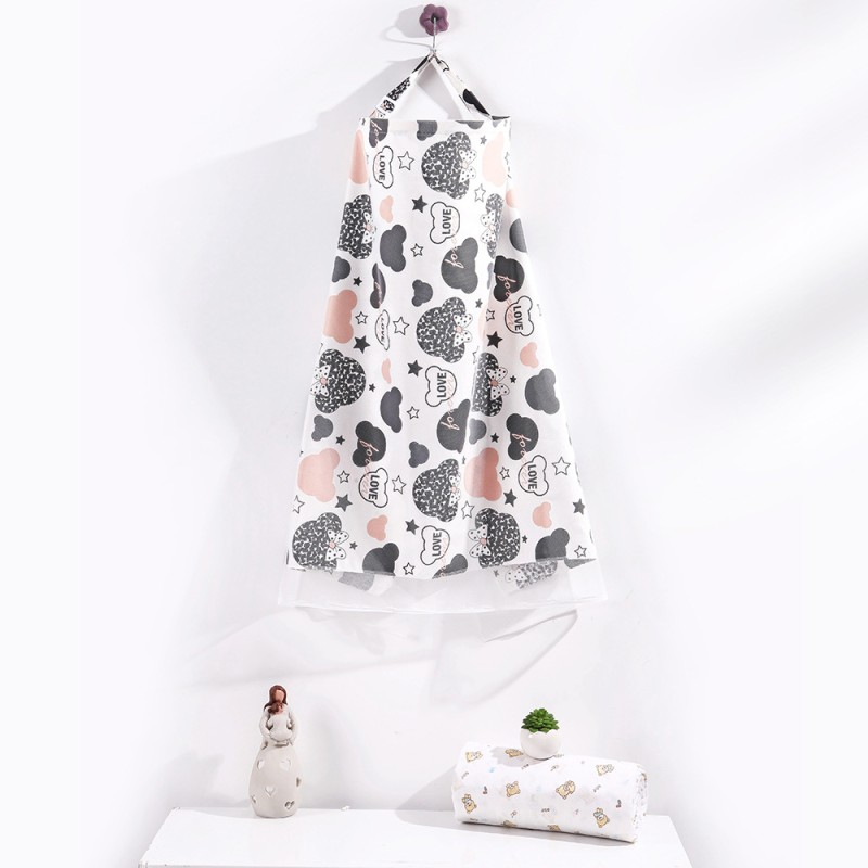 喂养罩供应商-2025时尚透气哺乳巾棉质