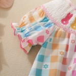 复活节连体衣供应商-2026精品复活节女婴刺绣