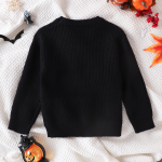 万圣节毛衣供应商-热销定制刺绣秋季长袖毛衣