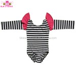 芭蕾舞连体衣工厂-批发女婴长袖体操服棉质