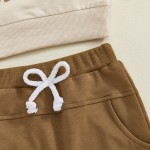 感恩节服装工厂-幼儿男童火鸡卡车运动服套装