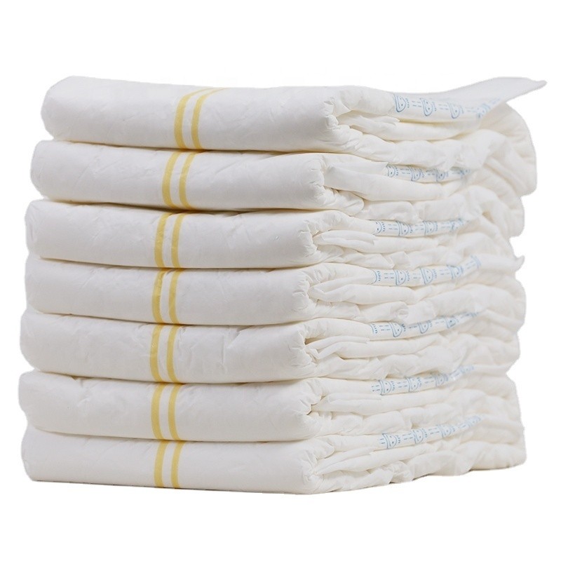 Disposable Adult Diaper - Soft Cotton Surface for Urinary Incontinence