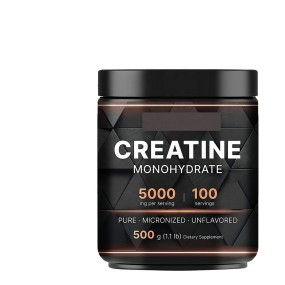 OEM Package Creatine Monohydrate Powder Pure Creatine Supplement Strengthen Muscle Support Energy Recovery 5000mg Per Serving