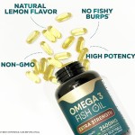 Omega 3 Fish Oil Softgels Capsules Private Label Full of DHA EPA Omega 3 Softgel OEM Package