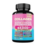 Private Label Package Collagen Capsules Nutrition Support 14 in 1 Supplement for Skin Joint Hair and Nail with Grape Seed