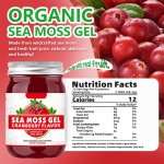 OEM Wholesale Private Label Supplement Irish Sea Moss Vitamins Pineapple Gels Organic Bulk Sea Moss Gel Fruit Flavor
