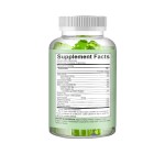 Private Package Chlorophyll Gummies Green apple Flavor Nutrition Support  Supplement for Skin Low Sugar