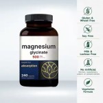 OEM Private Label Vegan Magnesium Glycinate Capsules/ Magnesium Glycinate Supplement/ Magnesium Glycinate Tablet