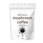 Mushroom Coffee Powder Instant Arabica Coffee Beans 10 in 1 Mushrooms Blending Lion's Mane Chaga Reishi Mushrooms Private Label