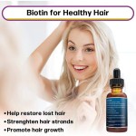 OEM Biotin Hair Growth Oil 30ML Benefits Most Types of Hair Healthy Supplement for Hair Strengthen and Best Growth Care