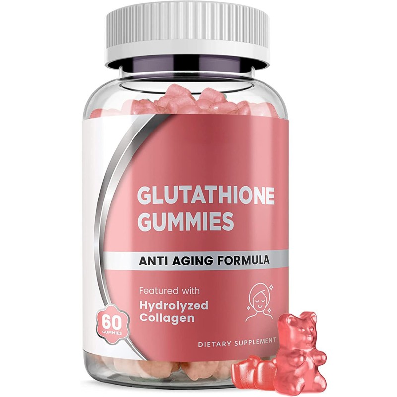 OEM Package Glutathlone Gummies with 30mg Collagen for Whitening Anti Aging Formula Booster Energy Wholesale Price