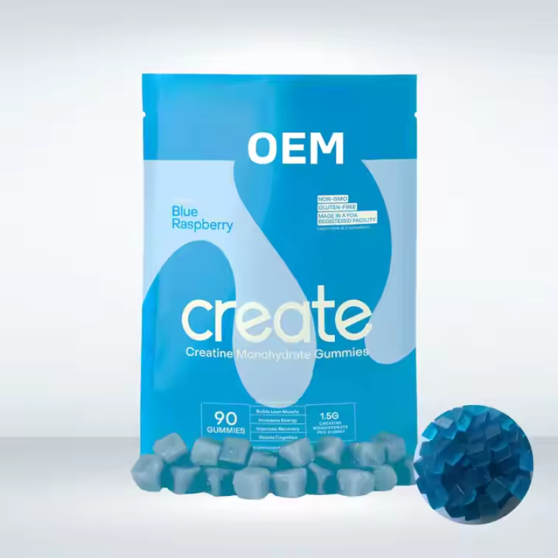 OEM Private Label Creatine Gummy Creatine Monohydrate Gummies  for Men & Women
