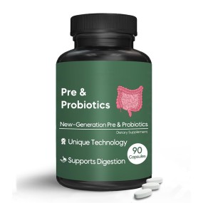 Provide Oem Package Wholesale Price Pre & Probiotics Tablets boost Support Immune System Digestion and Gut Health