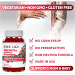 Private Label Vitamin B Group Gummies Multivitamin Gummies  Vitamins B12 Supplement Support Mom and Baby