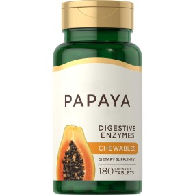OEM Promotes Absorption Supplements Papaya Digestive Enzyme Chewable Tablets for Promote Digestion