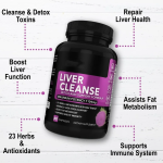OEM Private Label Herbal Supplement Liver Detox Cleanse Capsules