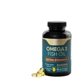 Omega 3 Fish Oil Softgels Capsules Private Label Full of DHA EPA Omega 3 Softgel OEM Package