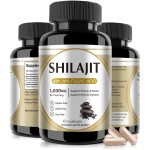 Private Brand Shilajit Capsules for Men's Health Supplement Pure Shilajit Extract 10:1 Male Best Booster