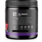 Private Label Package Nutrition Pre Workout Gummies Mixedberry Flavor Strengthen and Muscle Support Energy Prior the Training
