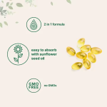 OEM Health Supplement Vitamin K2 Softgel Vegan Raw Material 10000iu Vitamin D3 K2 Capsules 300caps Vitamin D3 K2 Powder