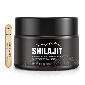 私人品牌Shilajit树脂纯喜马拉雅有机保健品Shilajit萃取物50g Shilajit金树脂