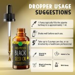 100% Cold Pressed Black Seed Oil Drops Natural Sugar Free Immune Support Pure Turkish Black Seed Oil OEM Package