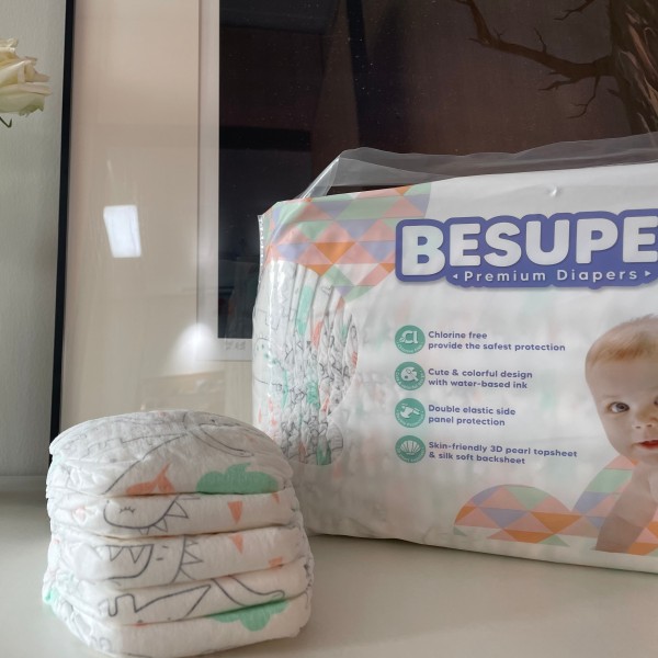 婴儿纸尿裤工厂 - 彩色T型定制代工