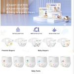 婴儿纸尿裤工厂 - 敏感肌肤专用厂家直供