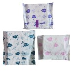 卫生巾工厂 - 可定制竹炭月经巾