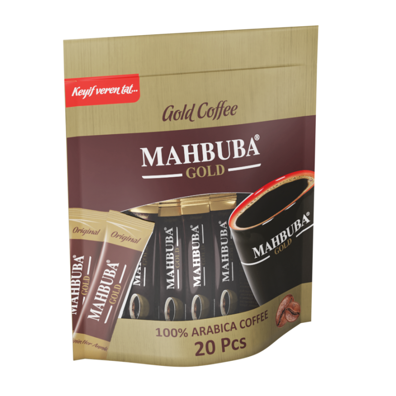 速溶咖啡生产厂家 - 金咖啡条2g土耳其