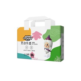 婴儿纸尿裤工厂 - 可定制超软一次性印花纸尿裤