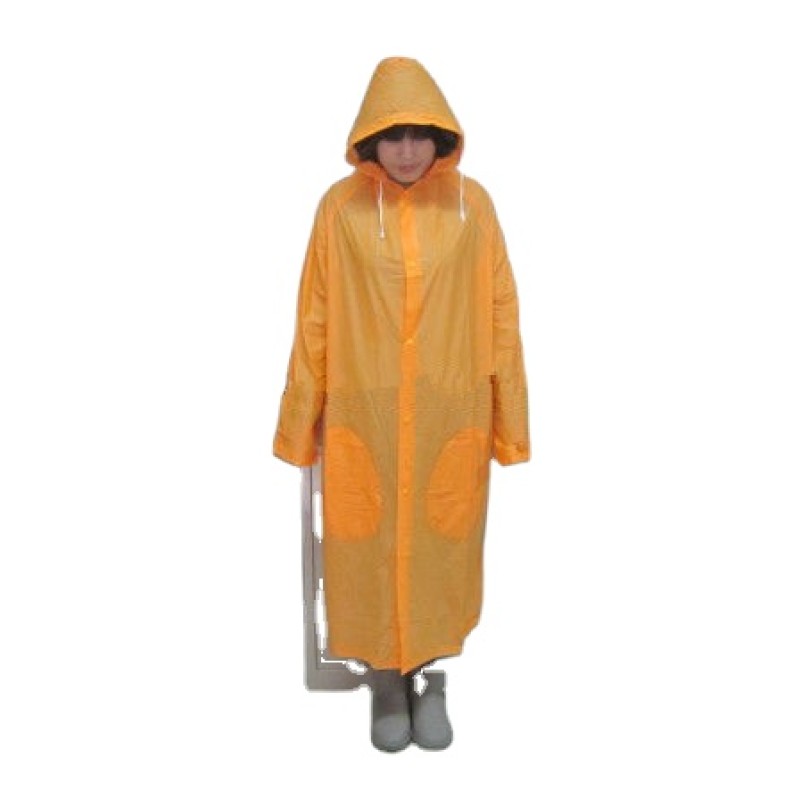 雨披生产厂家 - BSCI工厂黄色乙烯基定制