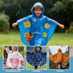 Rain Poncho Manufacturer - Colorful Kids PVC Raincoat
