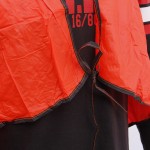 安全背心生产厂家 - 成人橙色PVC安全背心