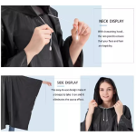 雨披工厂 - BSCI工厂通用黑色定制