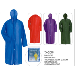 雨披生产厂家 - BSCI工厂黄色乙烯基定制