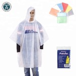 Rain Poncho Factory - Disposable PE Hooded Raincoat