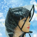 Rain Poncho Manufacturer - Transparent Plastic Rain Bonnet