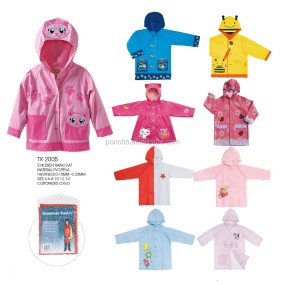 Rain Poncho Manufacturer - Custom Kids Waterproof PVC