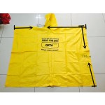 雨披工厂 - 乙烯基渔夫logo雨披