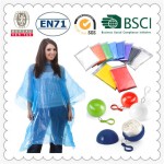 雨披工厂 - 防水彩色PE雨披