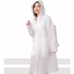 Rain Poncho Manufacturer - Reusable EVA Hooded Long Clear