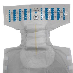 成人纸尿裤生产厂家 - 彩色弹性腰围代工