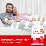 Vegan Capsules Urolithin a Capsules Mitochondrial Supplements for Boost Antioxidant Longevity Cell Repair Muscle