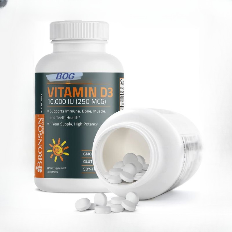 OEM/ODM Vitamin D3 5000IU Tablets - Cholecalciferol, D3 Supplement, Vitamin D 5000 IU - 1 Vitamin D3 Tablets